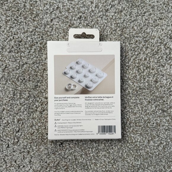 NEW oura ring gen 4 sizing kit 🤍 - Picture 3 of 9